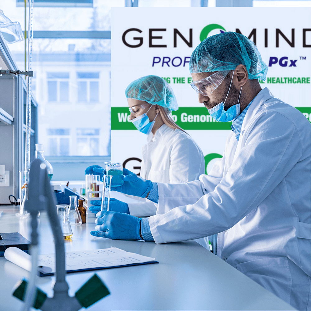 Погрижете се за вашето психично здраве с GenPro На снимката се виждат лаборанти работещи и извършващи изследвания